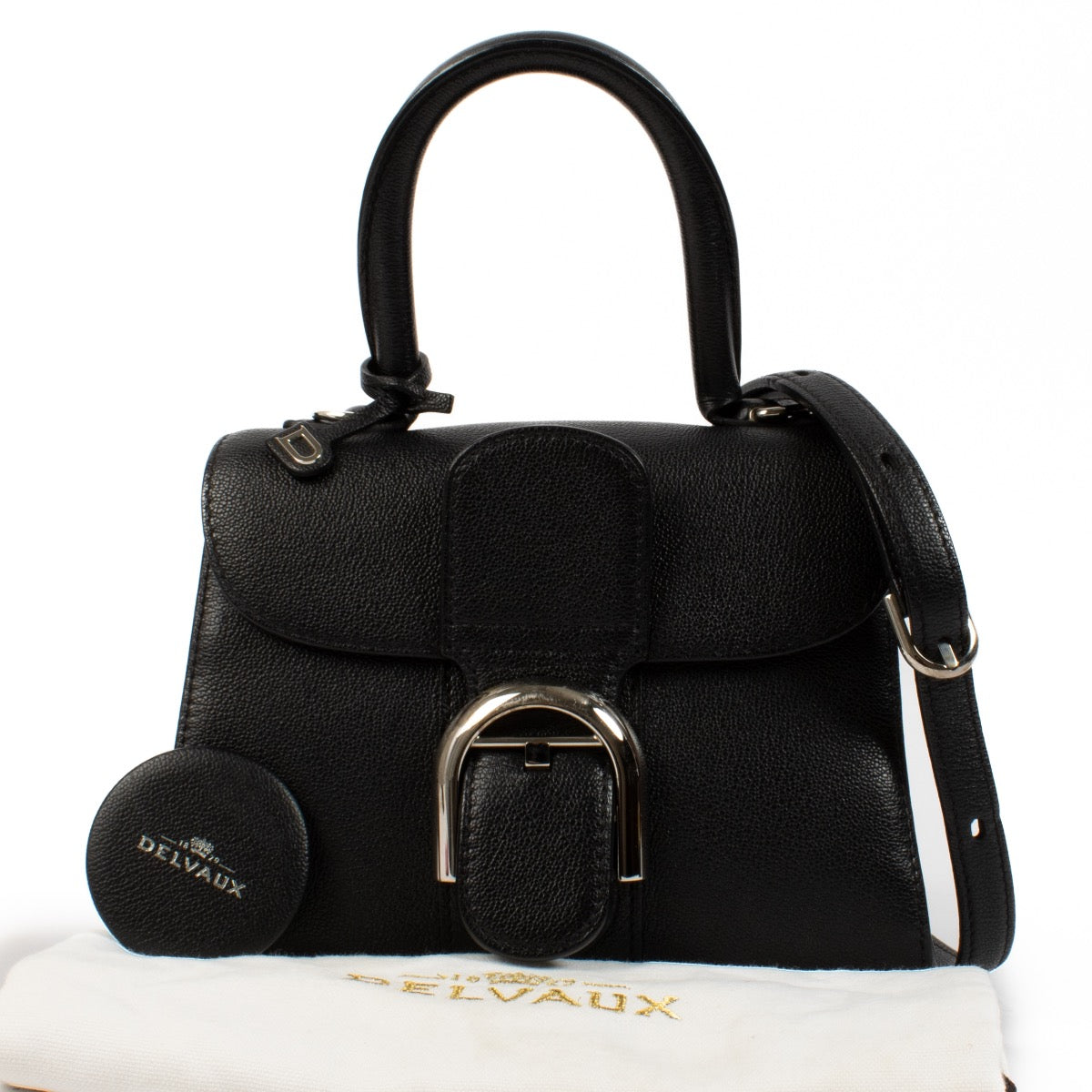 shop 100% authentic second hand Delvaux Black Rodeo Calf Mini Brillant on Labellov.com