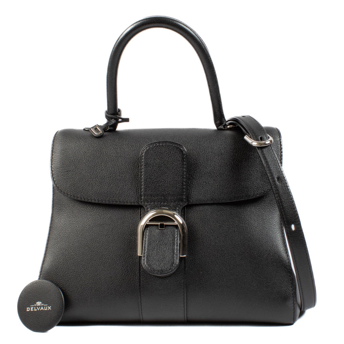 shop 100% authentic second hand Delvaux Black Rodeo Calf Brillant MM on Labellov.com