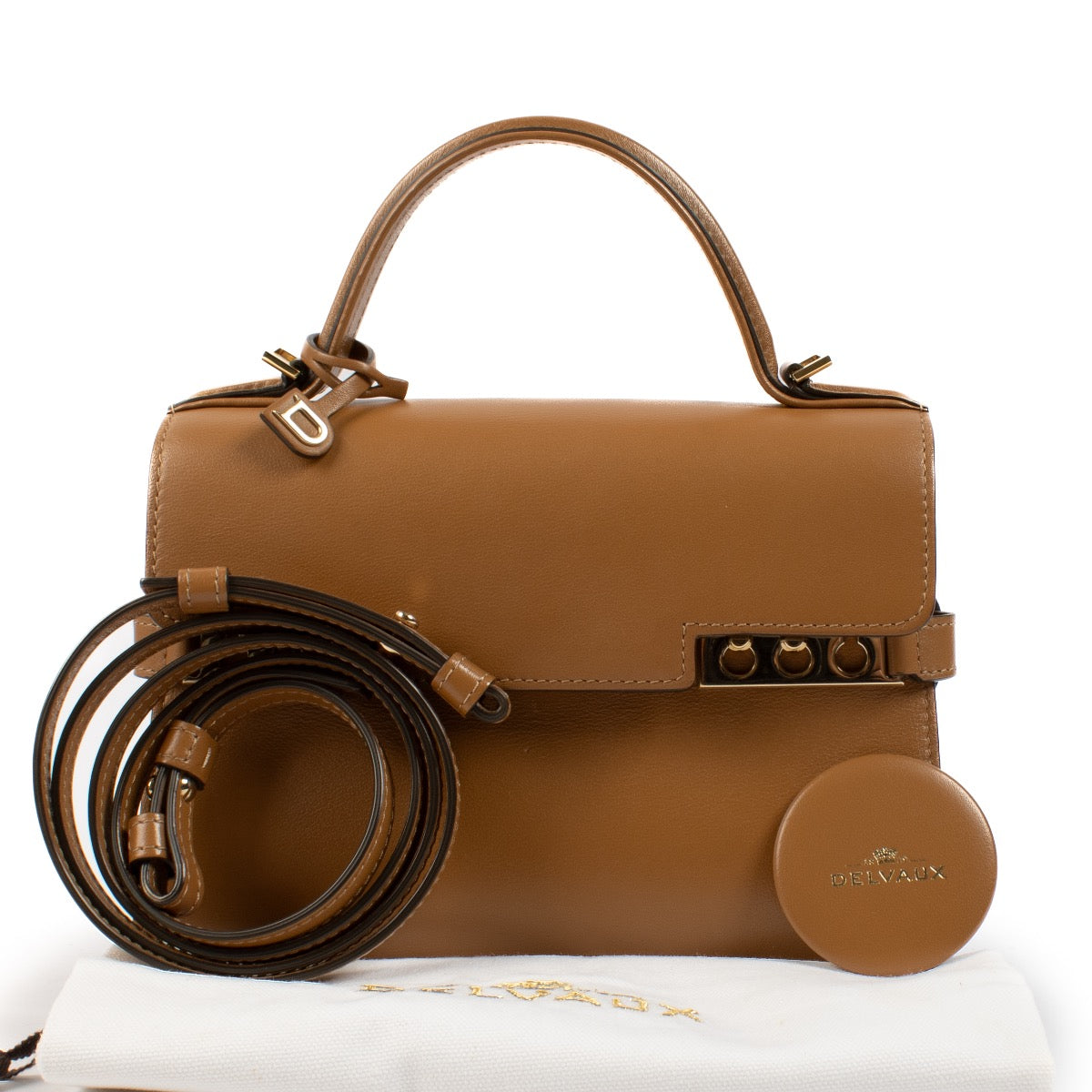 shop 100% authentic second hand Delvaux Tan Souple Calf Tempête Mini on Labellov.com