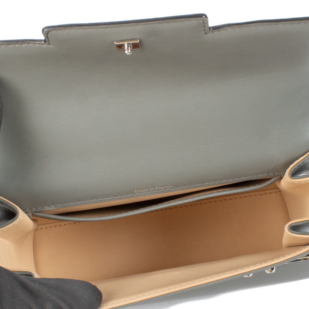 shop 100% authentic second hand Delvaux Grey Camaïeux Souple Calf Tempête Mini on Labellov.com