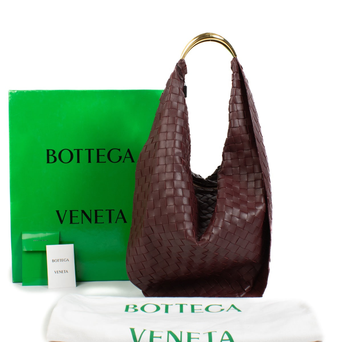 buy 100% authentic pre loved Bottega Veneta Barolo Intrecciato Foulard Shoulder Bag on Labellov.com
