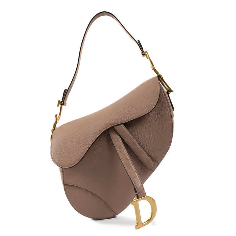 shop 100% authentic second hand Christian Dior Blush Saddle Bag With Strap on Labellov.com