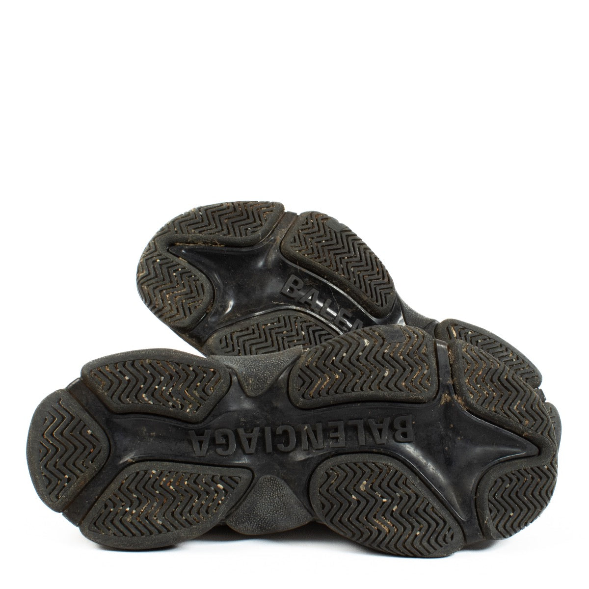 Shop 100% authentic second hand Balenciaga Black Triple S Sneakers on labellov.com