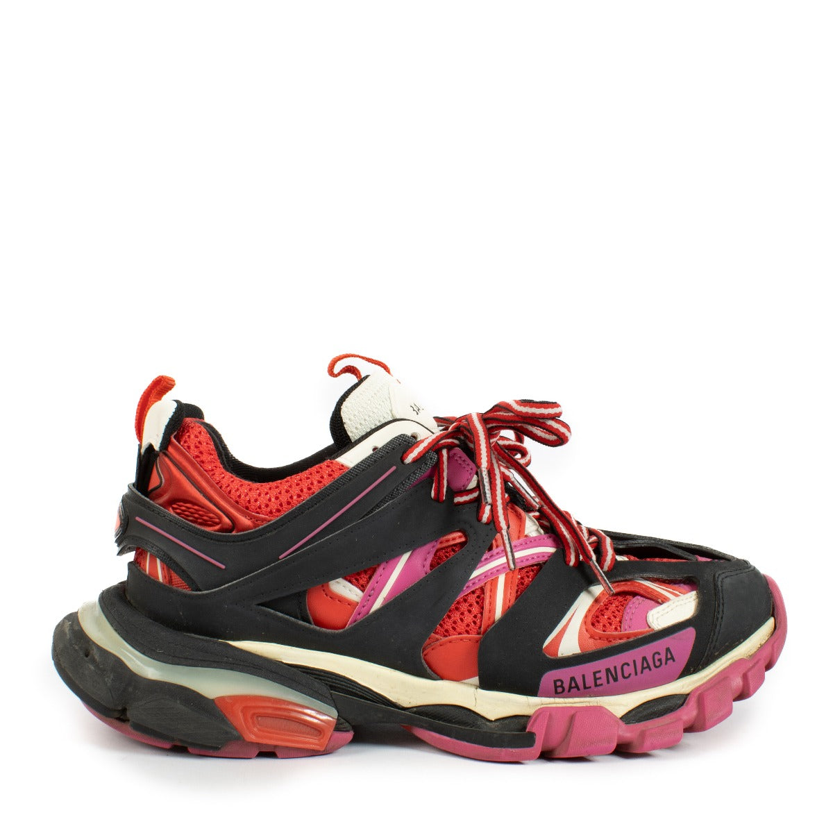 Baskets Balenciaga Track Rouges/Roses/Noires - Taille 38