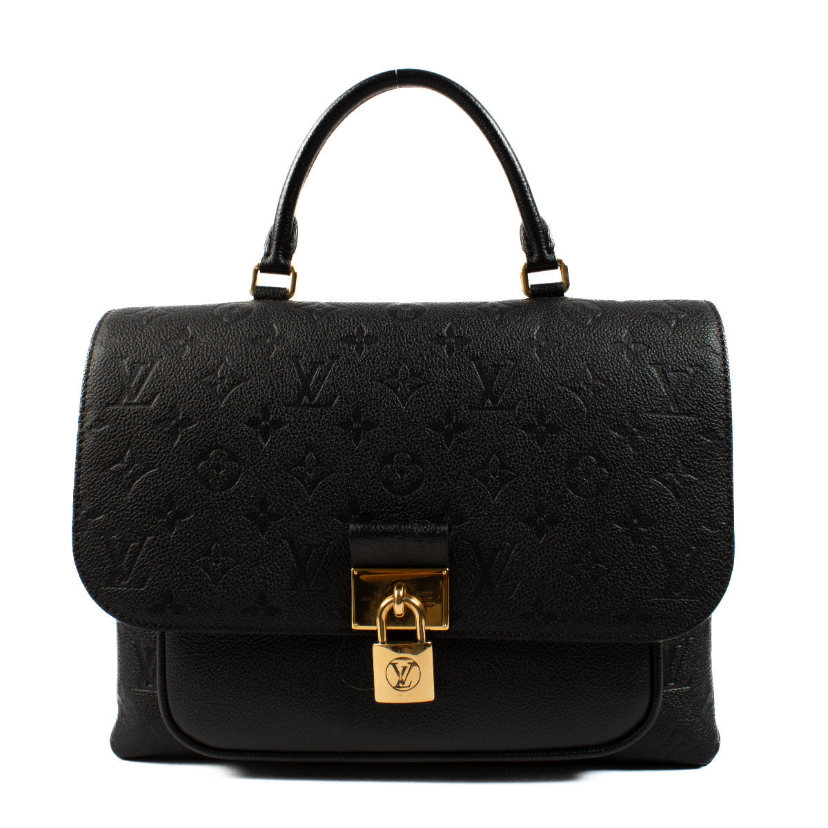 Louis Vuitton Black Monogram Empreinte Marignan Bag