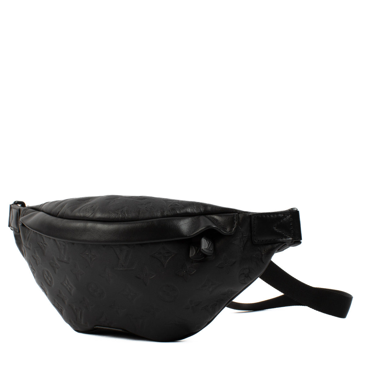 Louis Vuitton Zwarte Monogram Shadow Discovery PM Heuptas