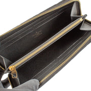 Louis Vuitton Black Monorgam Empreinte Clemence Wallet aan de beste prijs bij Labellov tweedehands luxe in Antwerpen en Knokke.