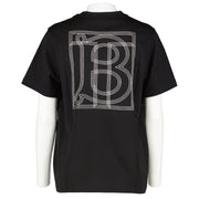 Shop safe online at Labellov in Antwerp, Brussels and Knokke this 100% authentic second hand Burberry Black Logo T-Shirt - size S.