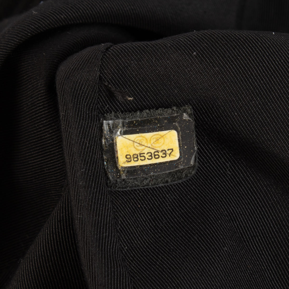 buy 100% authentic pre loved Chanel Black Tweed Boucle Knitting Bag on Labellov.com