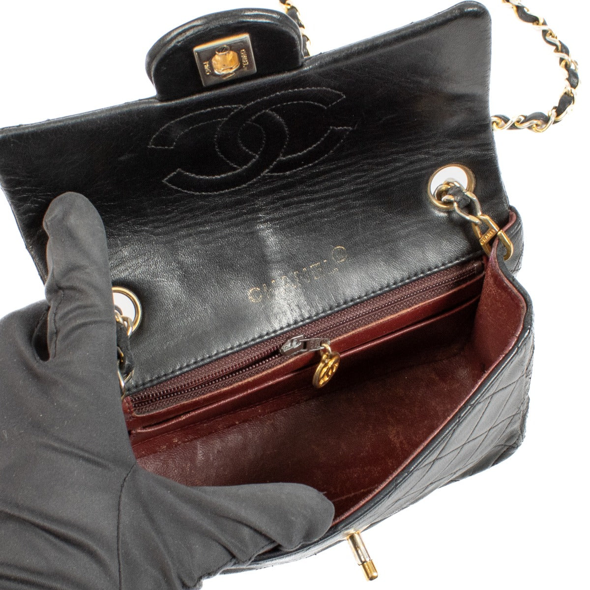 Chanel Vintage Mini Square Classic Flap Bag