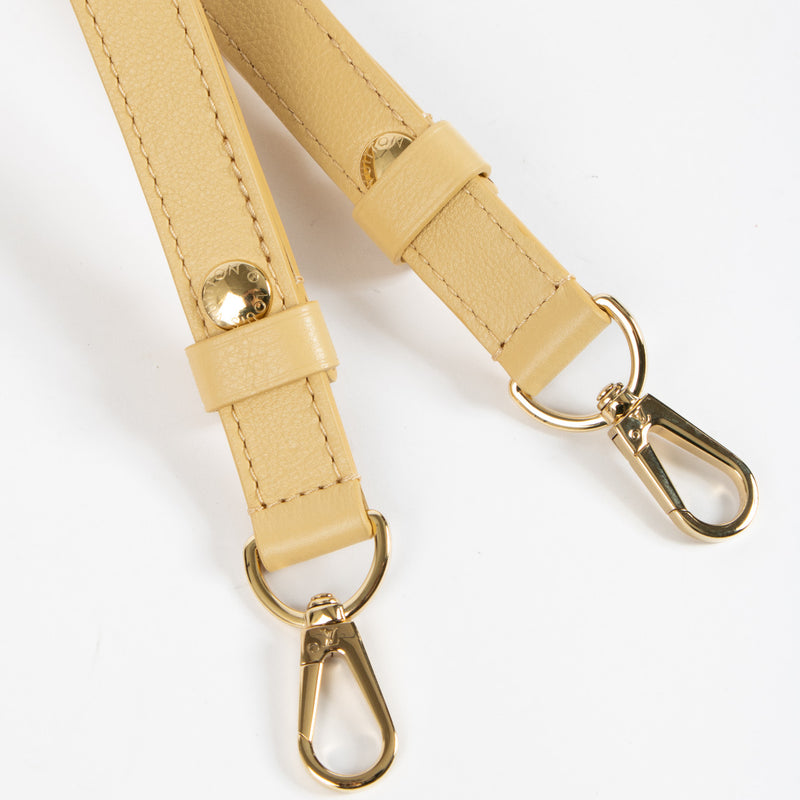Louis Vuitton Yellow Leather Dauphine Strap