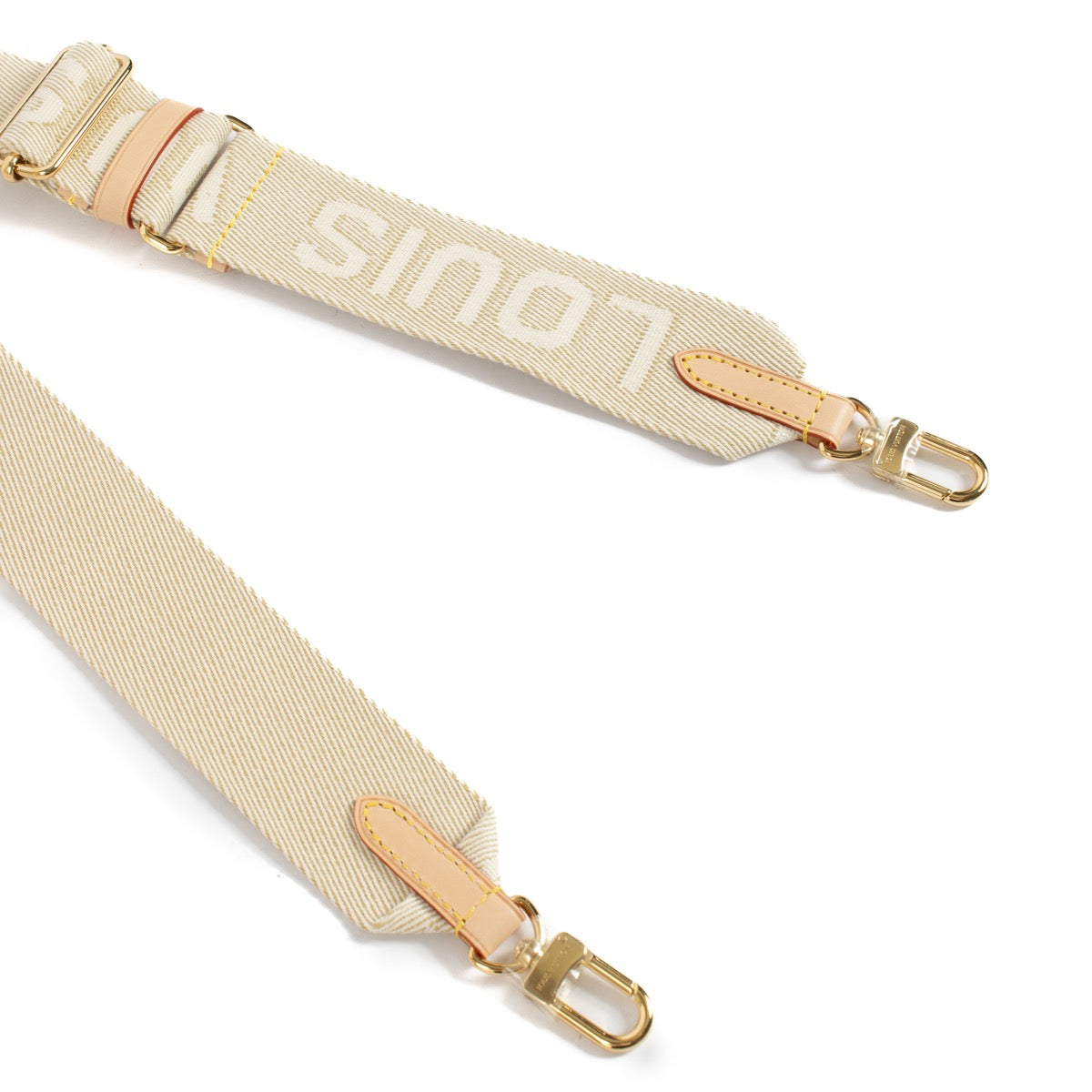 Authentic second hand Louis Vuitton Beige Highrise Bumbag Strap on Labellov.com