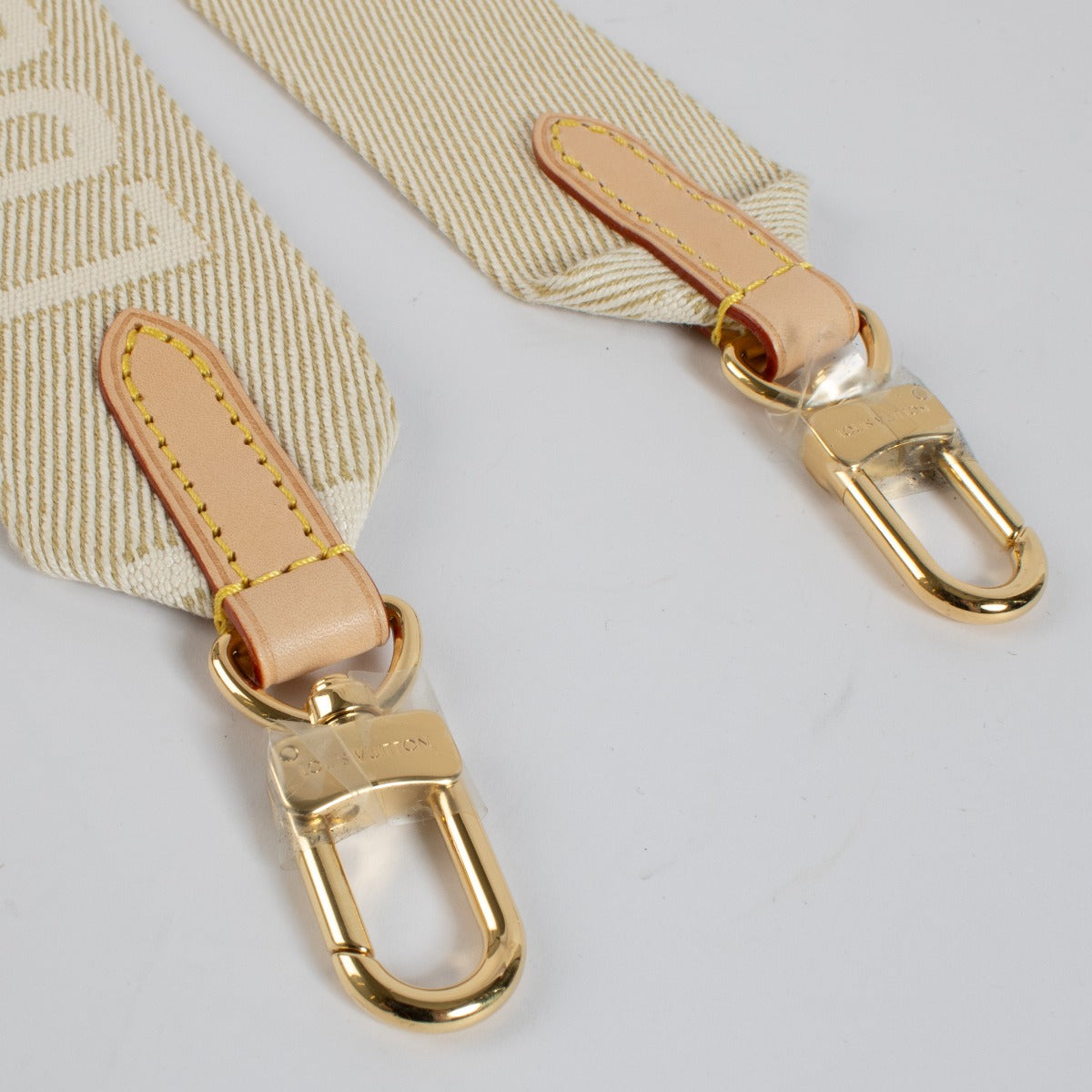 Louis Vuitton Beige High Rise Bag Strap