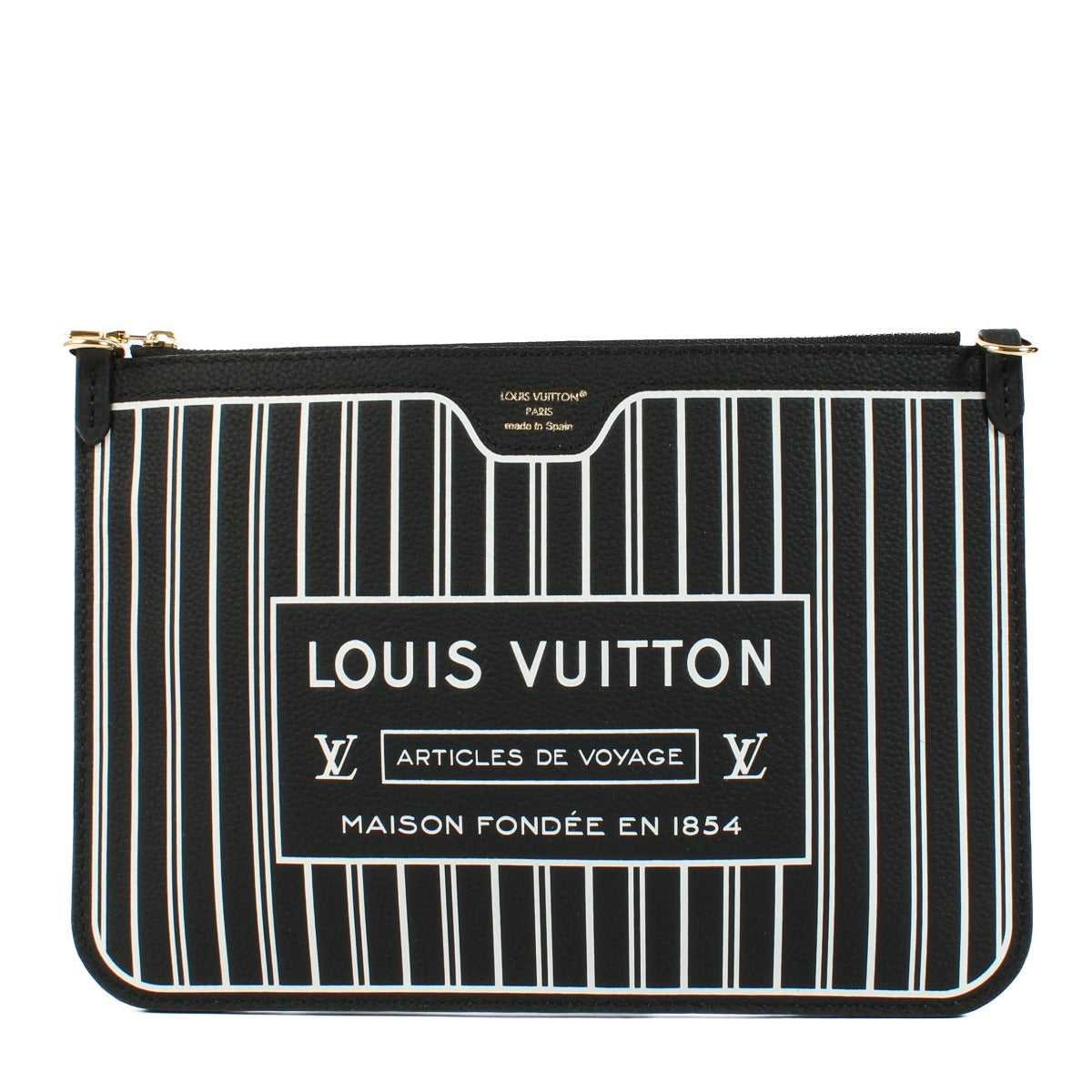 shop 100% authentic second hand Louis Vuitton Black Neverfull Inside Out Clutch on Labellov.com