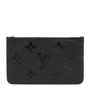 shop 100% authentic second hand Louis Vuitton Black Monogram Empreinte Neverfull Pouch on Labellov.com