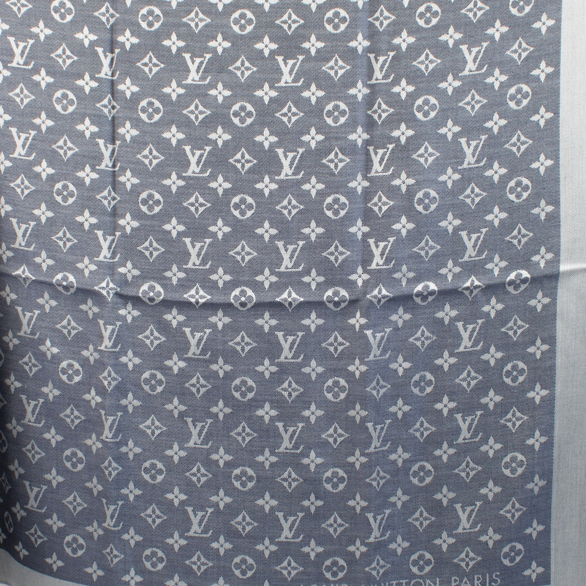 Louis Vuitton Denim Monogram Classic Shawl