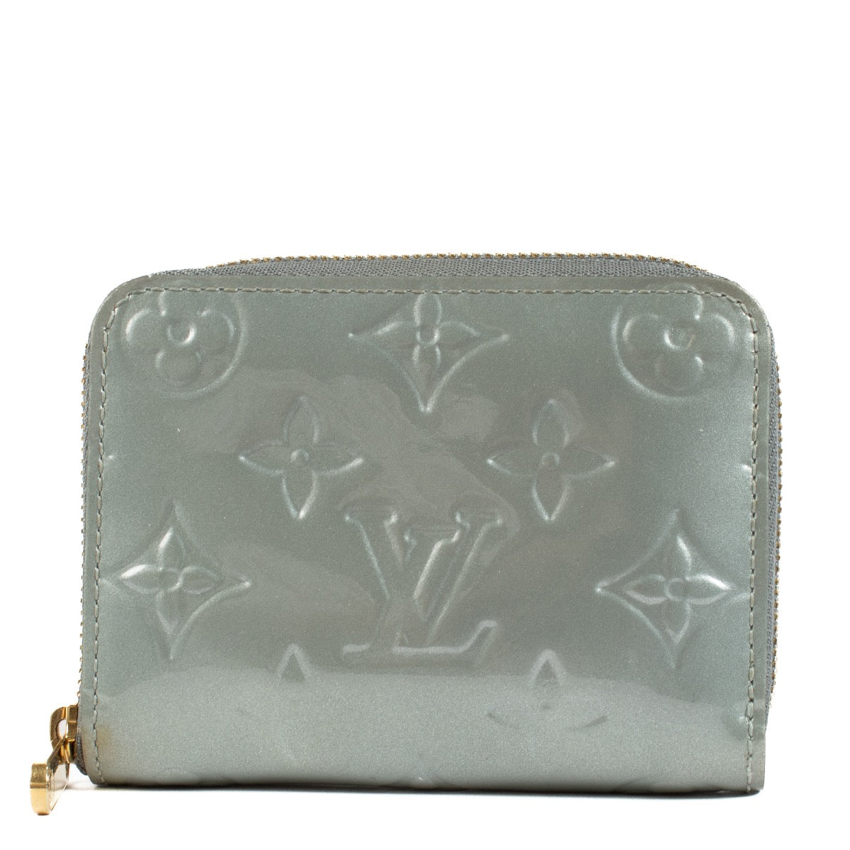 Authentic second hand Louis Vuitton Blue Patent Wallet on Labellov.com
