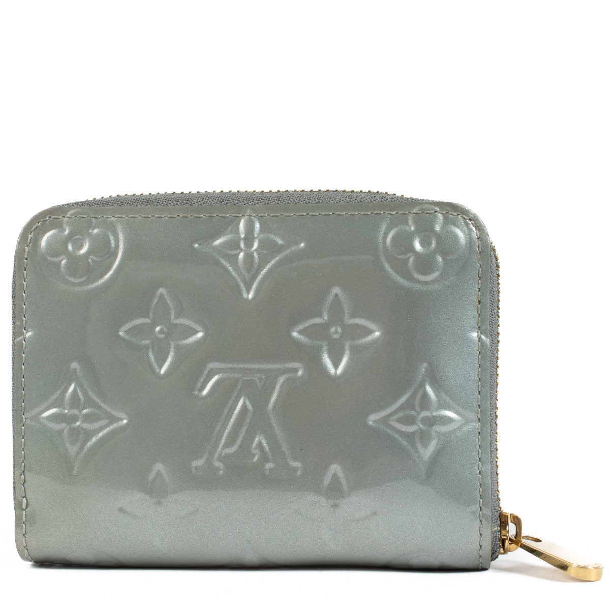 Authentic second hand Louis Vuitton Blue Patent Wallet on Labellov.com