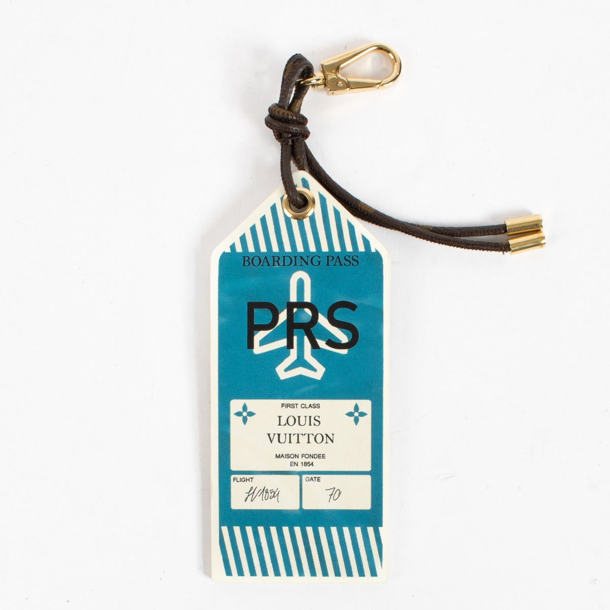 Authentic Second Hand Louis Vuitton Blue Boarding pass Speedy Charm on Labellov.com