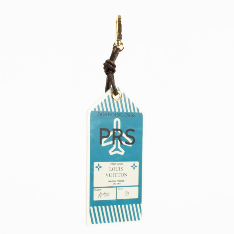 Authentic Second Hand Louis Vuitton Blue Boarding pass Speedy Charm on Labellov.com