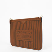 Shop the authentic Louis Vuitton Cognac Neverfull Inside Out Clutch at Labellov.com.