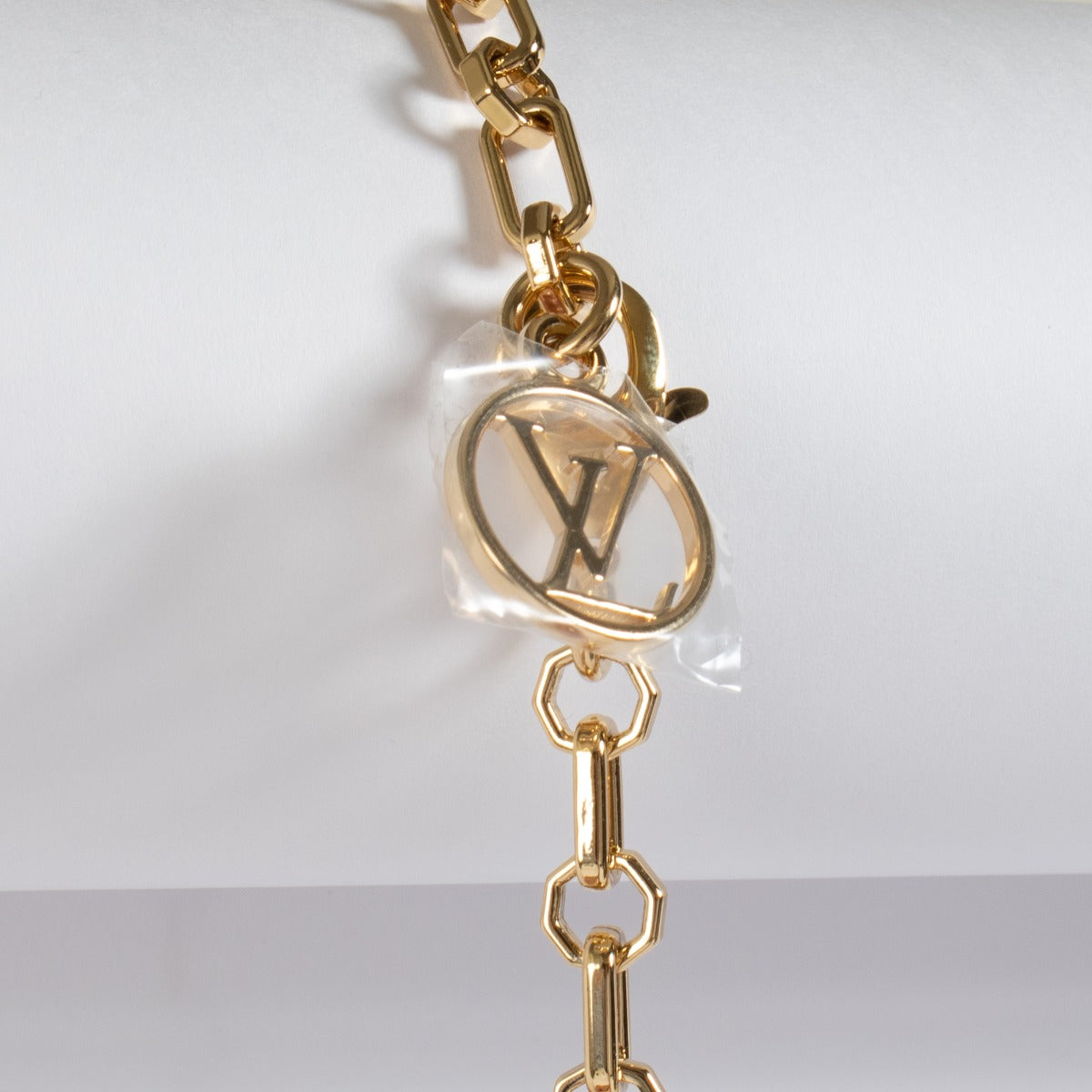Shop 100% authentic second hand Louis Vuitton Gold Micro Dauphine Chain Strap on Labellov.com