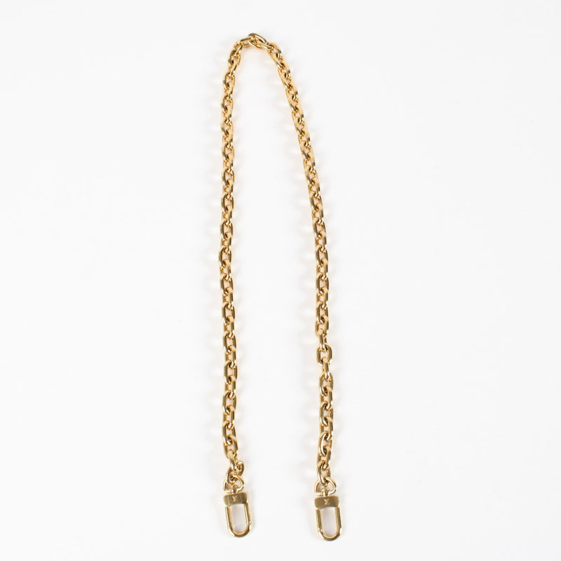 Louis Vuitton Gold Chain Strap