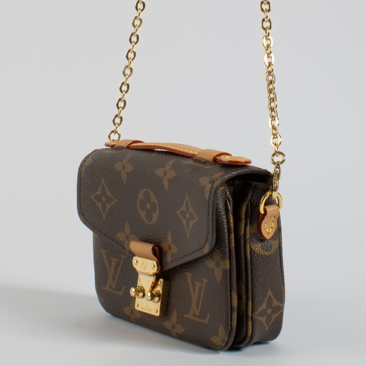 Shop 100% authentic second hand Louis Vuitton Monogram Pochette Micro Metis Bag on Labellov.com