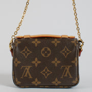 Shop 100% authentic second hand Louis Vuitton Monogram Pochette Micro Metis Bag on Labellov.com