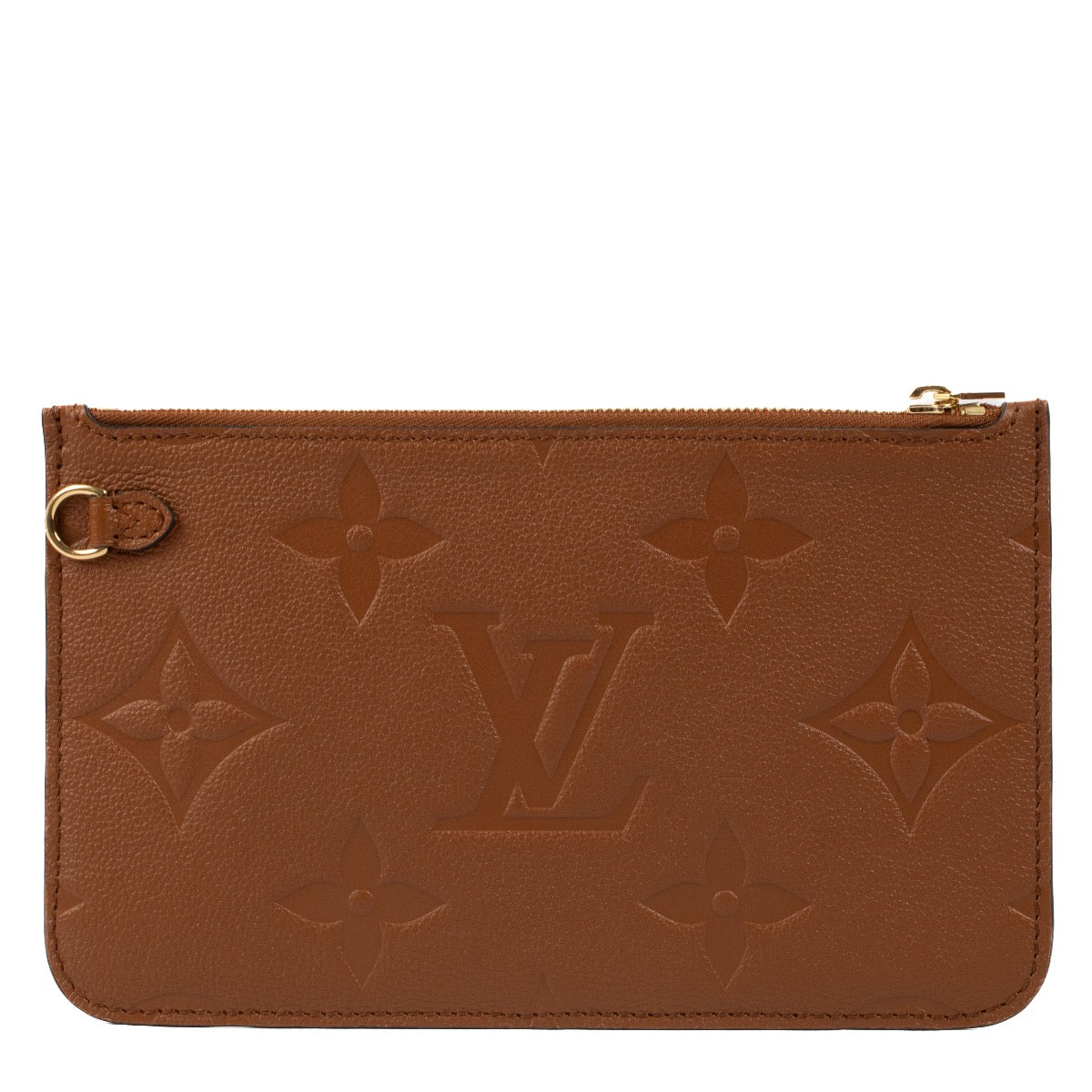 Shop safe online at Labellov in Antwerp, Brussels and Knokke these 100% authentic second hand Louis Vuitton Cognac Neverfull Clutch