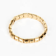 Shop this authentic Louis Vuitton Nanogram Gold Bracelet Size Small pre-loved on Labellov.com