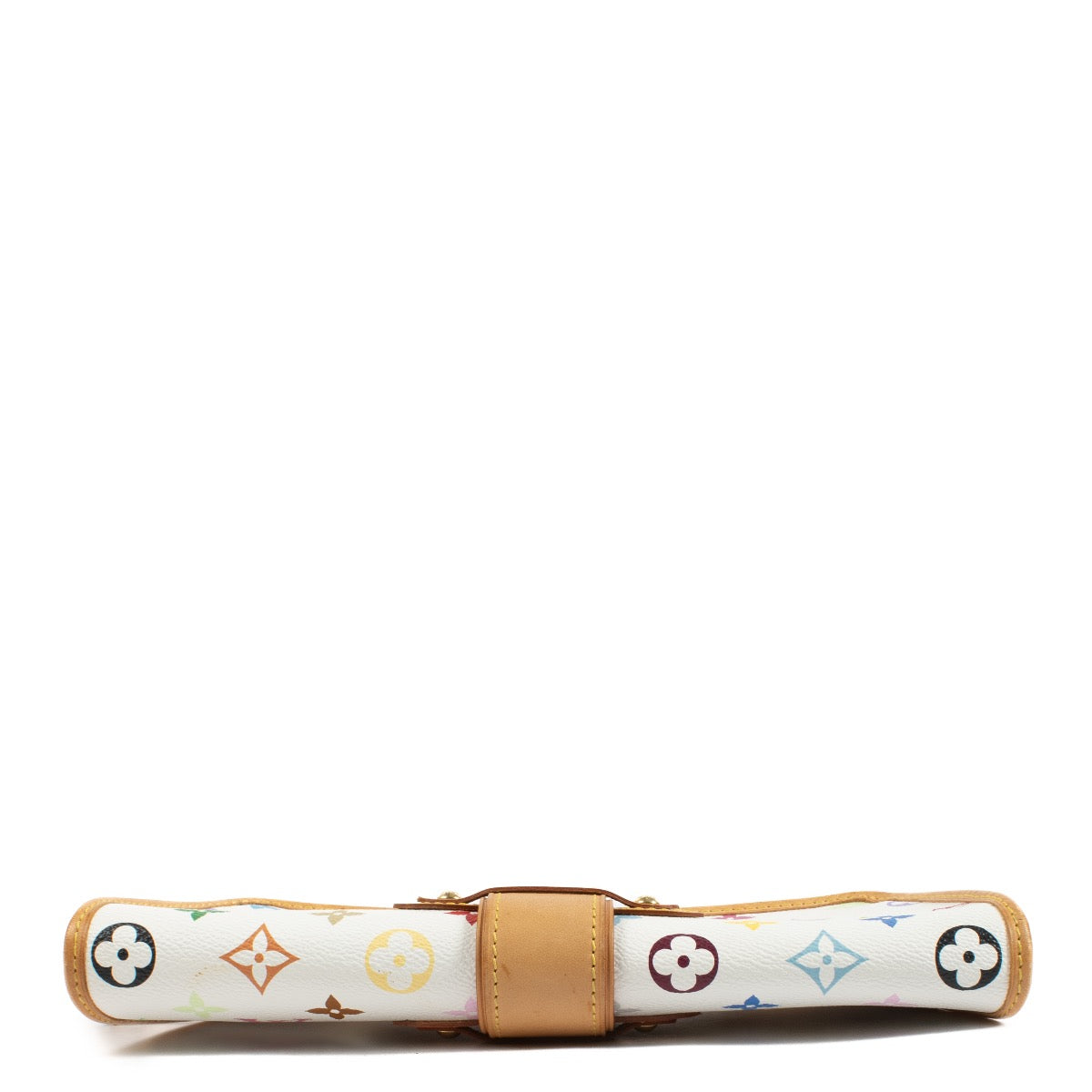 Authentic second hand Louis Vuitton White Monogram Multicolore Shirley Bag on Labellov.com