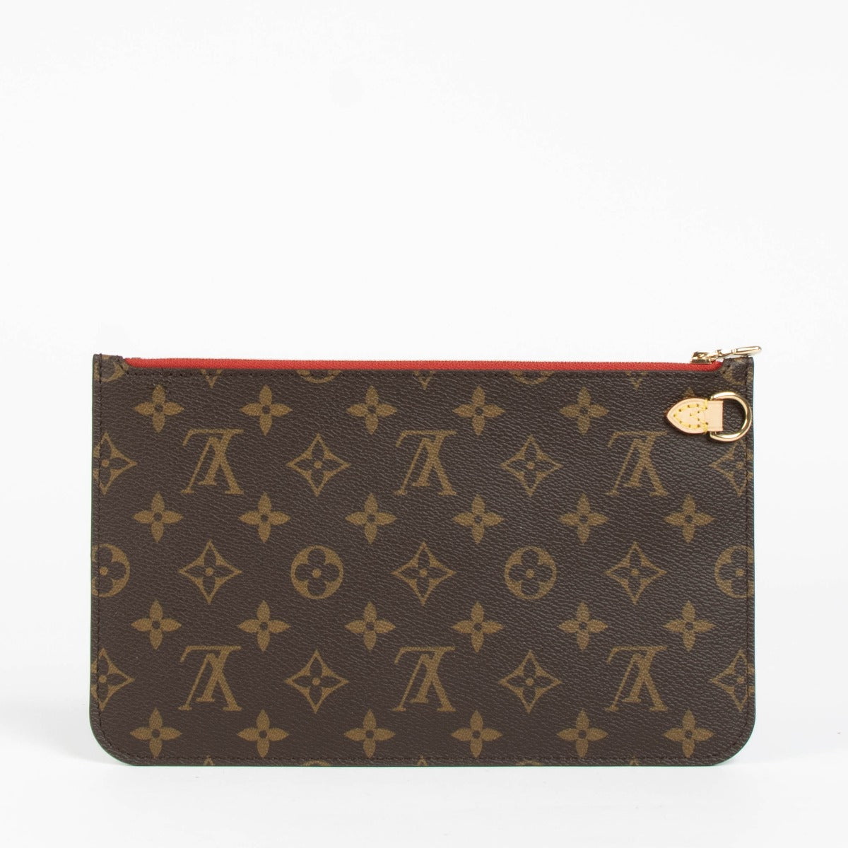 Shop this authentic Louis Vuitton Neverfull Pouche Monogram Cherry Clutch pre-loved on Labellov.com