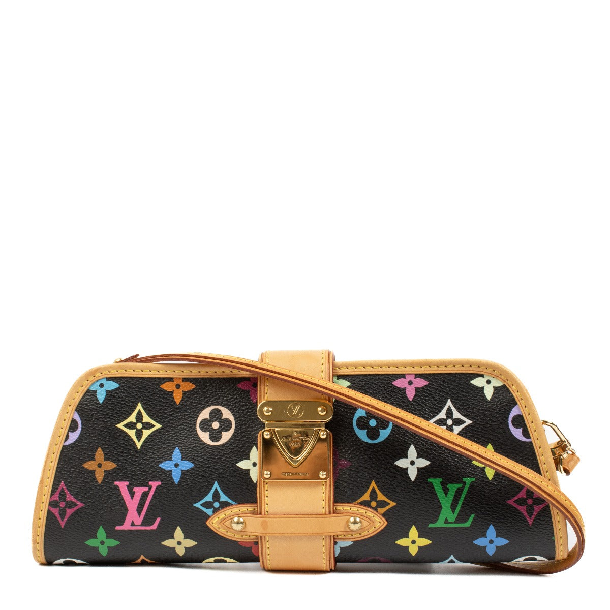 Louis Vuitton Black Monogram Multicolore Shirley Bag