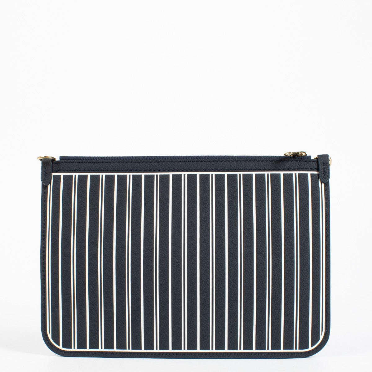 Authentic second-hand Louis Vuitton Navy Neverfull Inside Out Clutch on labellov.com