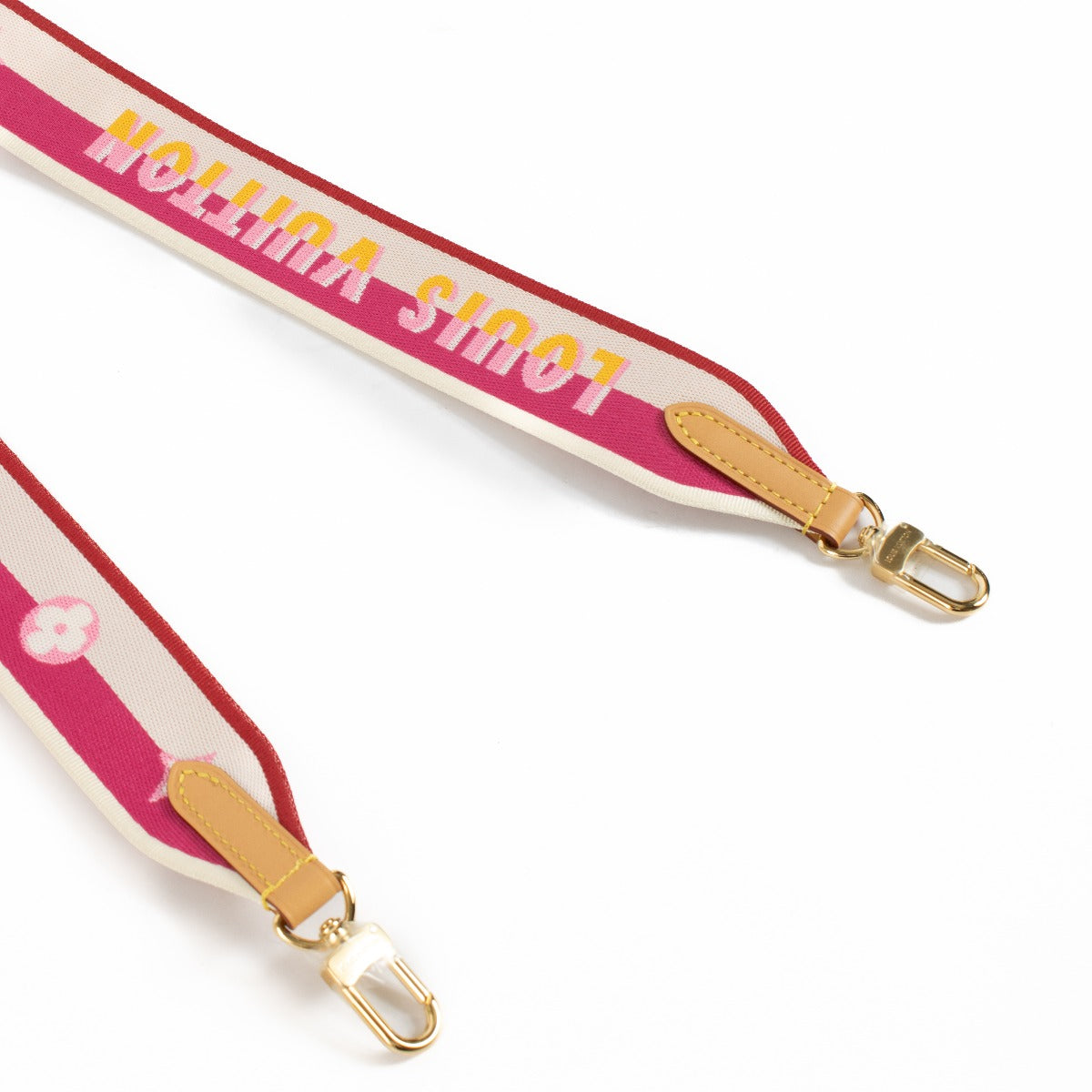 Bandoulière de sac Louis Vuitton Diane rose