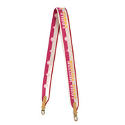 Authentic second hand Louis Vuitton Pink Diane Satchel Bag Strap on Labellov.com