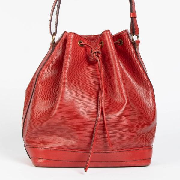 Louis Vuitton Red Epi Leather Noé Bag – Labellov