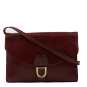 shop 100% authentic second hand Delvaux Burgundy Vintage Shoulder Bag on Labellov.com