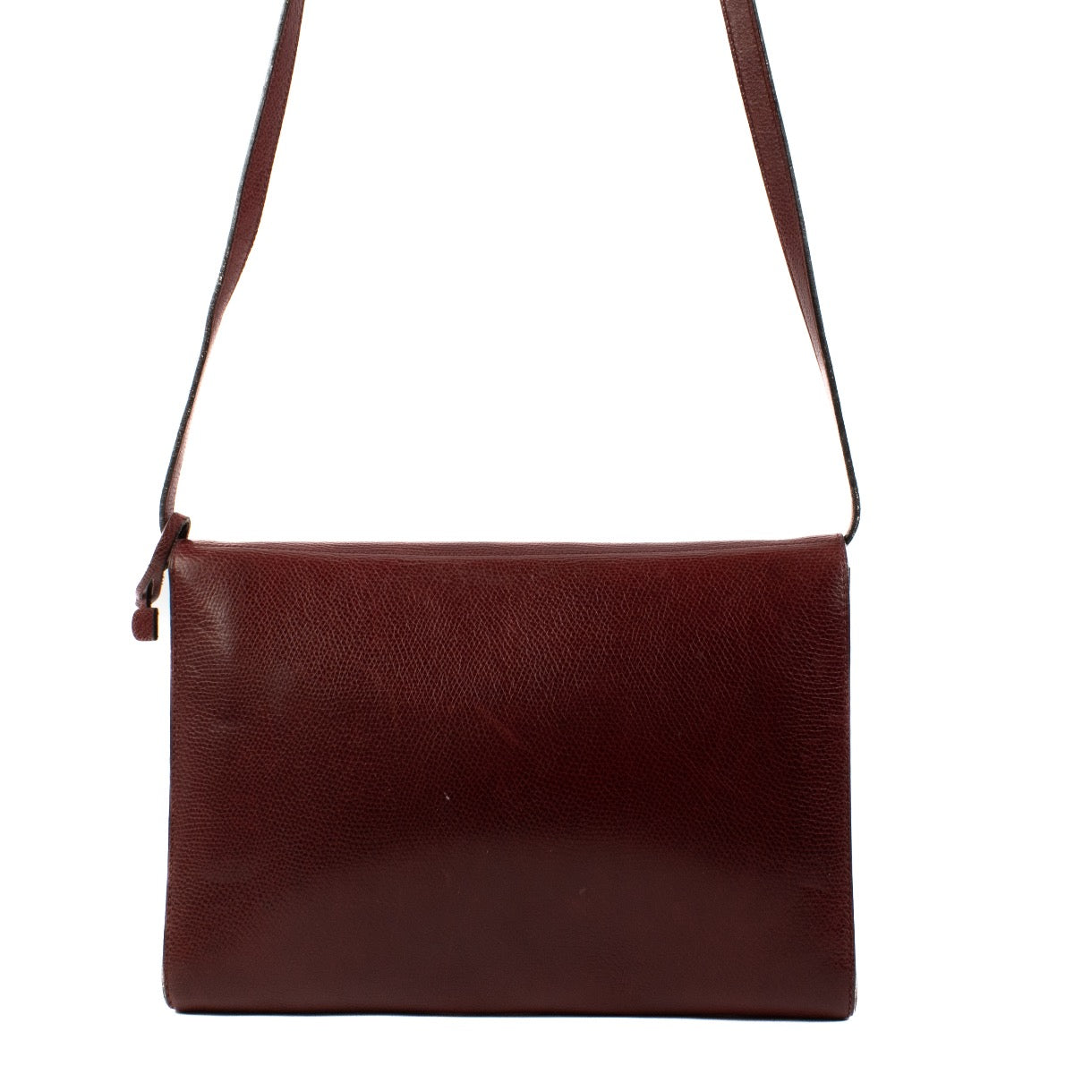 shop 100% authentic second hand Delvaux Burgundy Vintage Shoulder Bag on Labellov.com