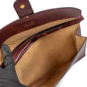 shop 100% authentic second hand Delvaux Burgundy Vintage Shoulder Bag on Labellov.com