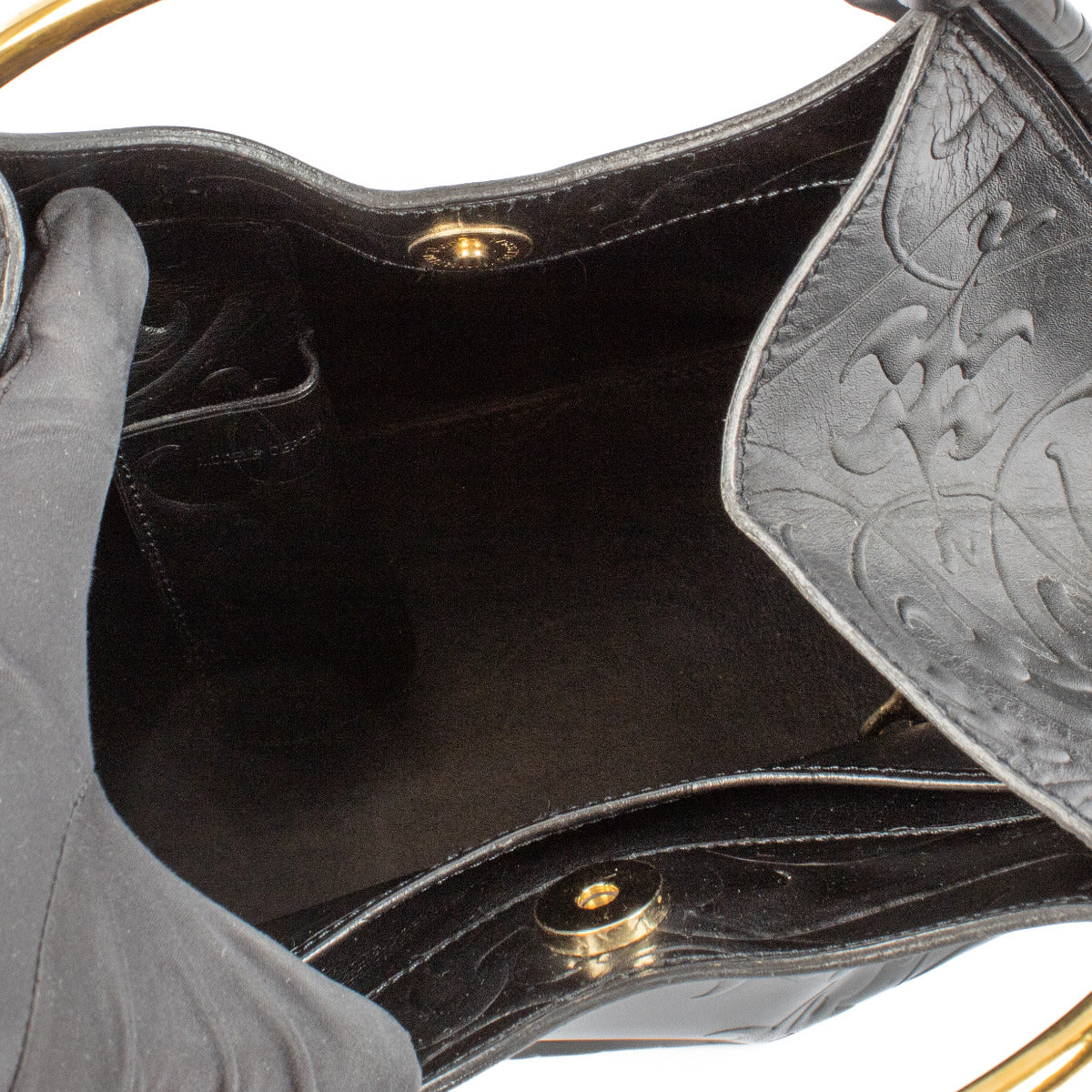 Sac Delvaux Jamaica Cordoue noir