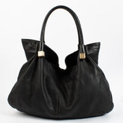 Chanel Black Deerskin Shoulder Bag