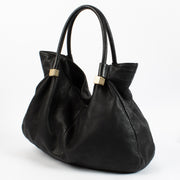 Chanel Black Deerskin Shoulder Bag