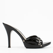 shop 100% authentic second hand Christian Dior Black Patent Heels - Size 37 1/2 on Labellov.com