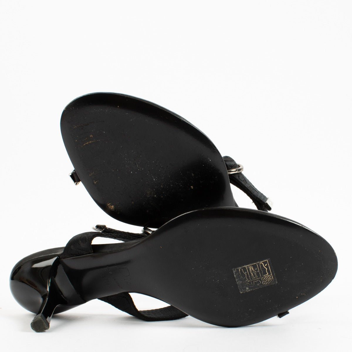 shop 100% authentic second hand Christian Dior Black Heels - Size 37 1/2 on Labellov.com