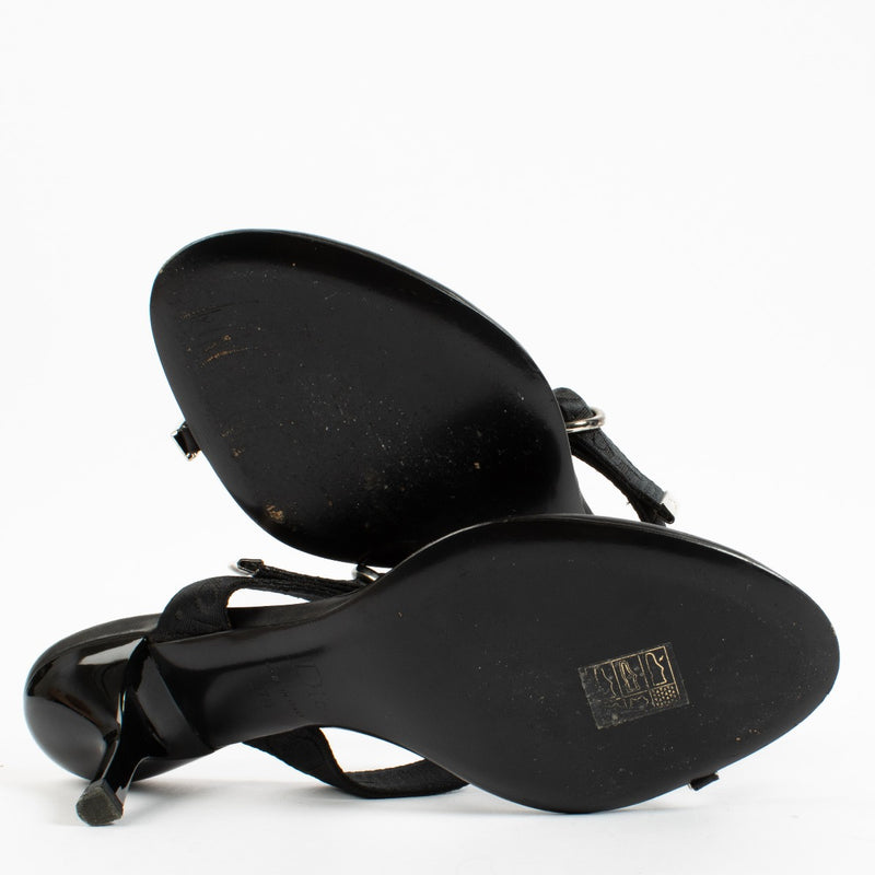 shop 100% authentic second hand Christian Dior Black Heels - Size 37 1/2 on Labellov.com