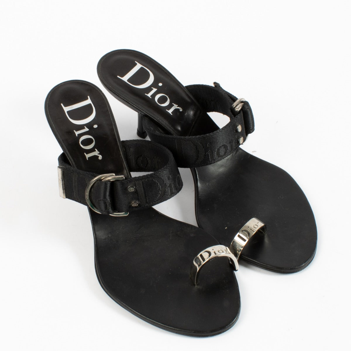 shop 100% authentic second hand Christian Dior Black Heels - Size 37 1/2 on Labellov.com