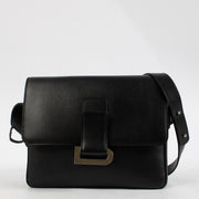 Delvaux Black Poirier Crossbody Bag