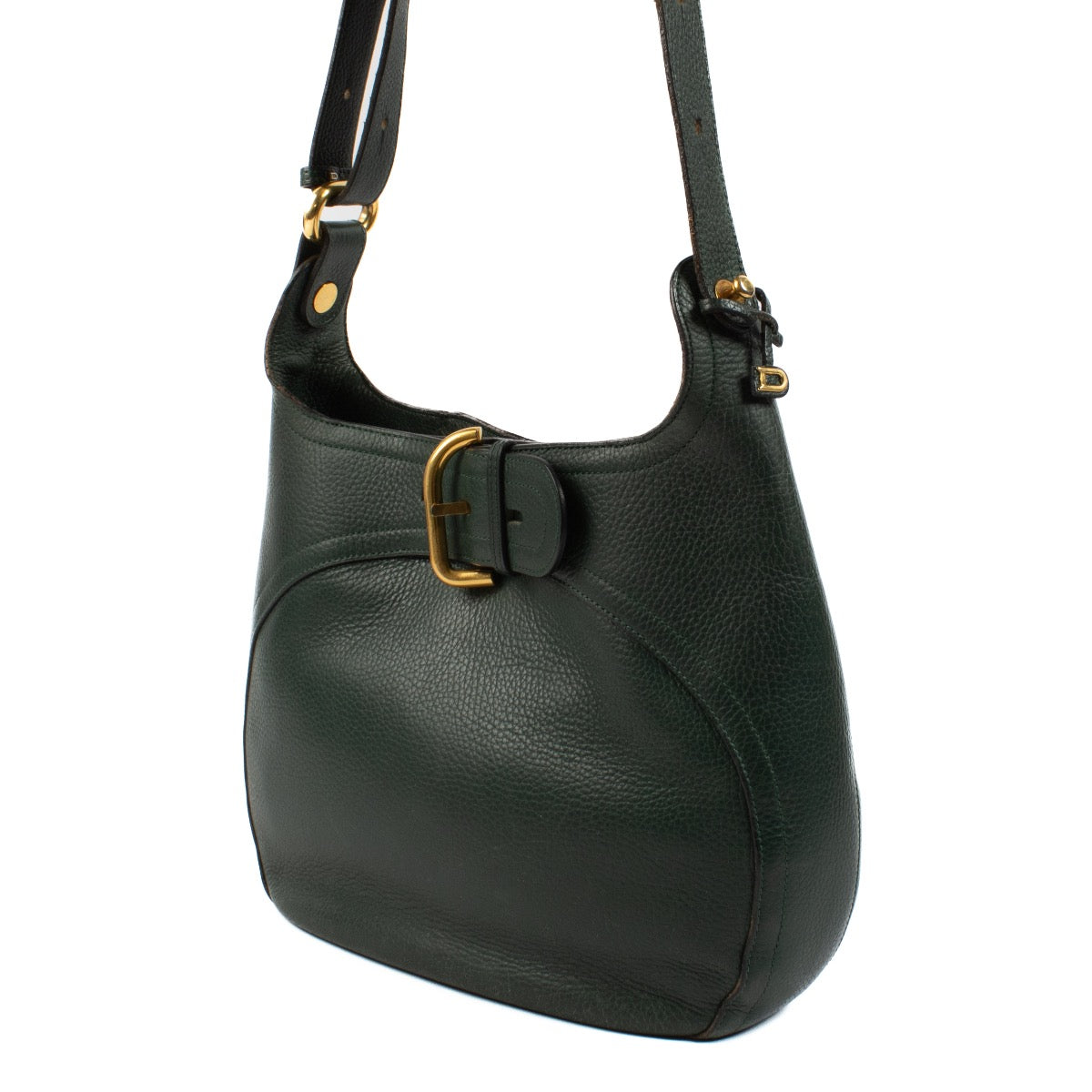 shop 100% authentic second hand Delvaux Green Souverain Bag on Labellov.com